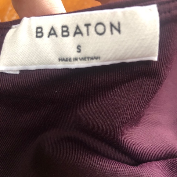 Babaton long sleeve bodysuit, purple colour size small, new or like new - Picture 2 of 4